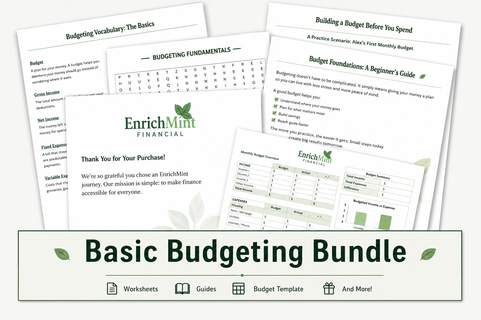Basic Budgeting Bundle